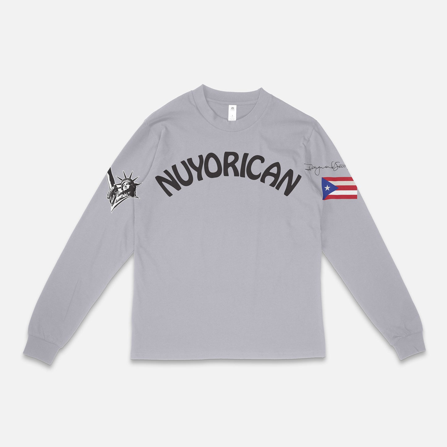 Nuyorican Long Sleeve - Heather Gray