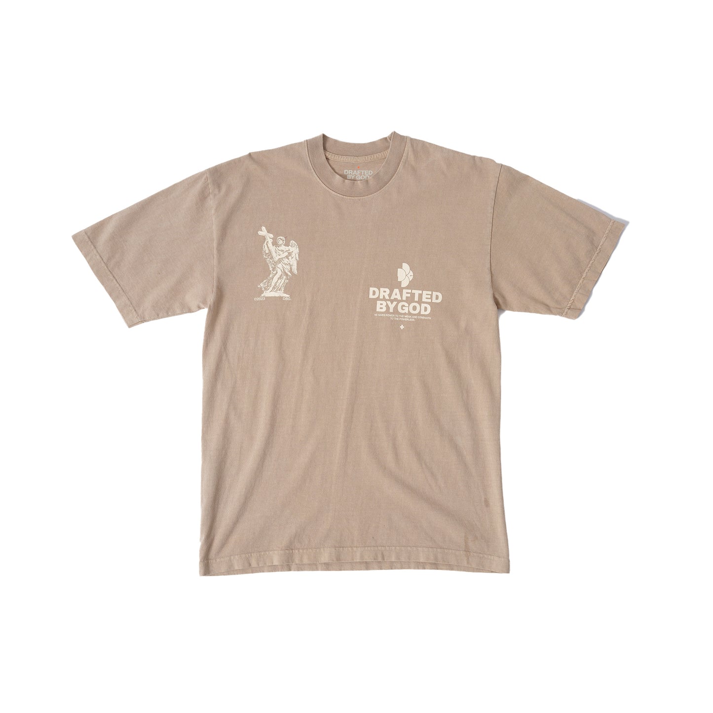 Holy Cross T-Shirt - Tan