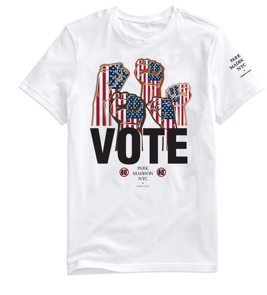 VOTE FIST MENS TEE